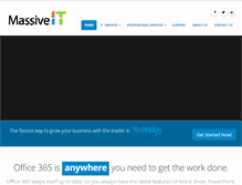 Tablet Screenshot of massiveit.com